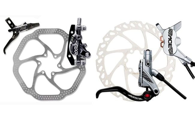 mechanical hydraulic disc brakes