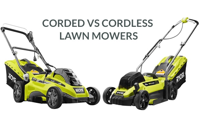 Corded vs cordless lawn mower 2