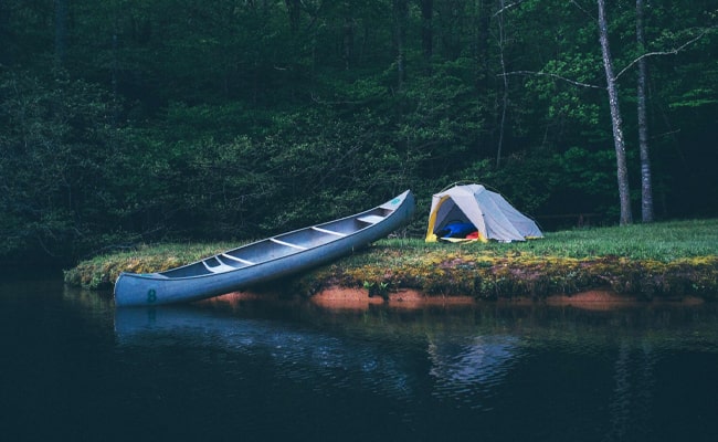 Canoe-Camping