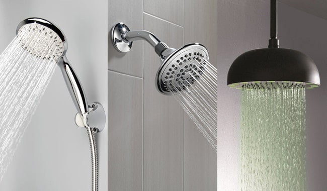 Different-Types-of-Shower-Heads