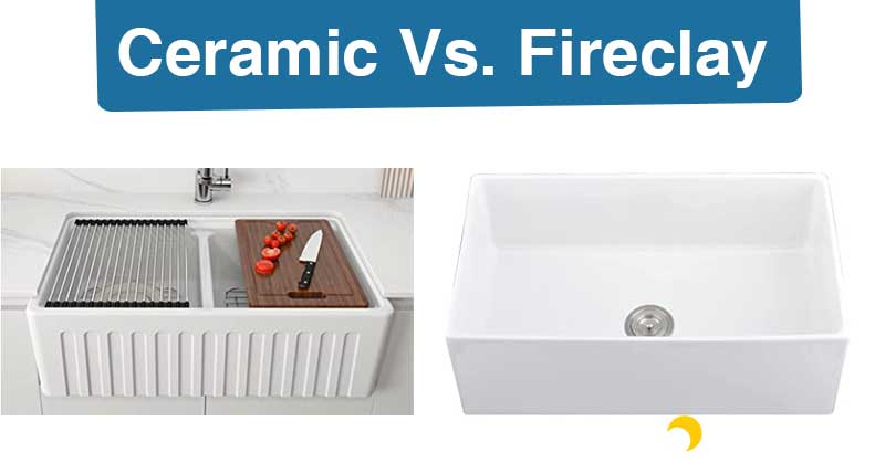 Ceramic-Vs-Fireclay-Kitchen-Sink